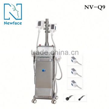 NV-Q9 rf slimming 5 cryo handles cool tech fat freezing slimming machine