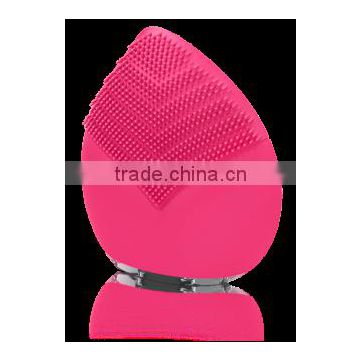 food grade safe material silicone facial brush face clean massage