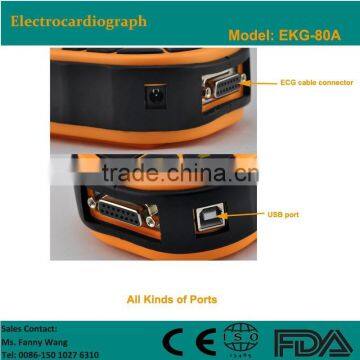 CE FDA Approved ECG Machine/ Electrocardiograph/Single Channel EKG Machine photo-2