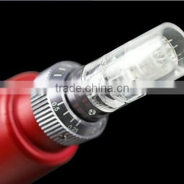 Most popular 12 needles stainless microneedle therapy vibrating auto electric derma roller