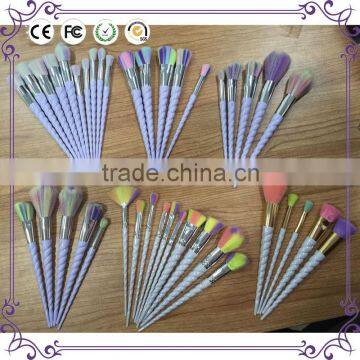 2017 best selling 5/10pcs unicorn brushes professional makeup brush set