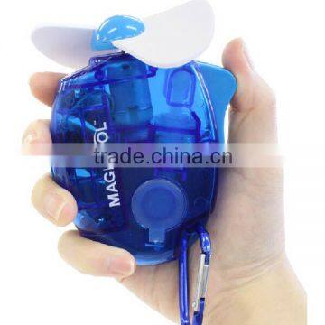 battery operated water spray cooling mist fan