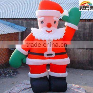 Best quality customized inflatable santa claus for Christmas decoration