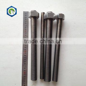Factory Production 1.4529 Stainless Steel Full Threaded Rod Double End Thread Stud Bolt photo-5