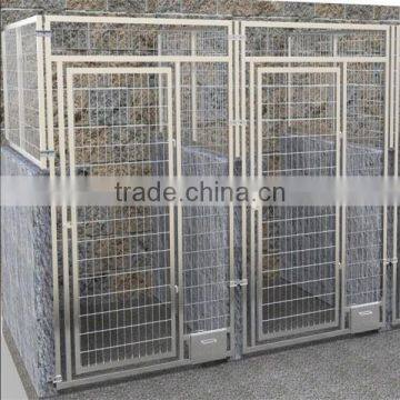 5cm Gap Between Galvanized Bars Safe Pet Dog Runs Panel 5'x10' European Style Outdoor Dog Kennel photo-6
