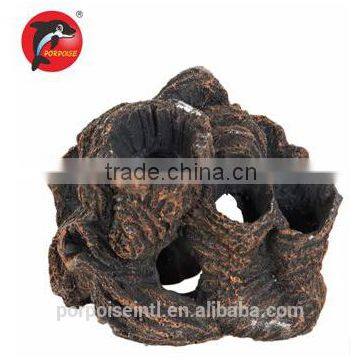 aquarium garden art resin craft tree hole