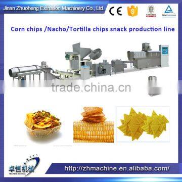 Corn chips snack making machine