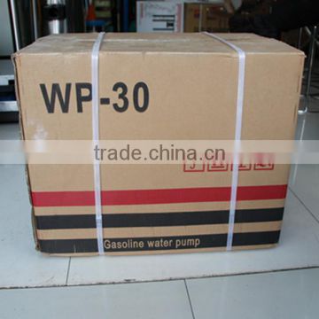 WP30 petrol irrigation pump 3 inch 80mm 5.5HP gasoline water pump Guanzhou supplier