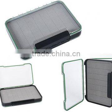 Claer slim plastic fly box waterproof