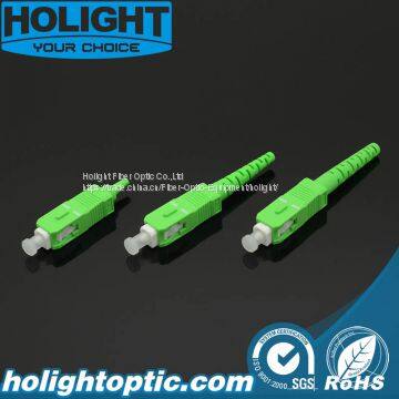 Fiber Optic Connector Kit Sc APC Green