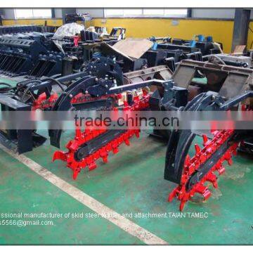 skid steer loader attachment trencher