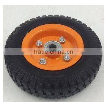 10" PU Foam Beach Trolley Wheels Made in China