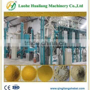 China commercial maize flour milling machine