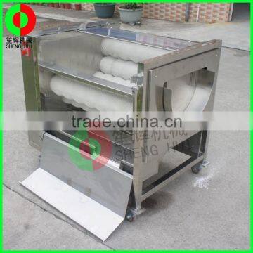 Fruit and Vegetable Brush Washing Machine ,potato and Ginger Peeling Machine, Wave and Straight Brush photo-4