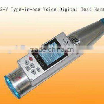 Inter-grating type Rebound Hammer with voice