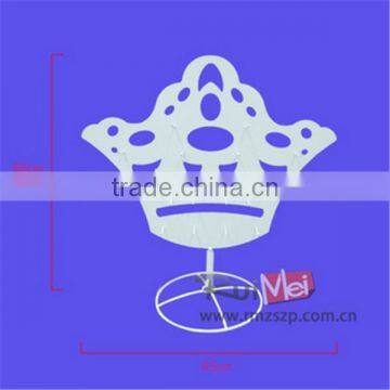 Rotating Top-table Finger Ring Display Stand With Hooks photo-5