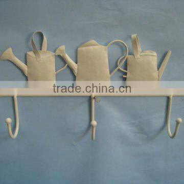 Home decoration metal kettle clothes hanger hooks