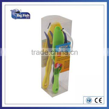 3pcs Outdoor Garden Tools Set Rake Shovel Kids Beach Sandbox Toy photo-2