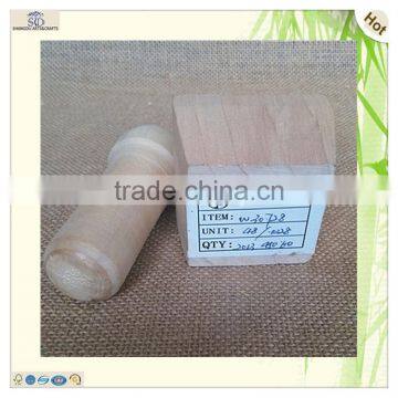 Home Kitchen Decor Craft Wooden Grinding Rod Mortar