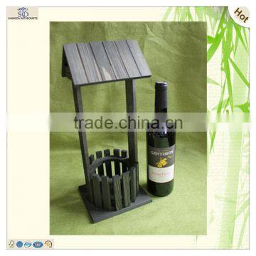 Fascinating Luxury Hand Make Pine Wood Wine Holder Rack photo-6
