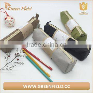 Colored Pencils Carrying Case Tube Kraft Paper Round Pencil Case photo-2