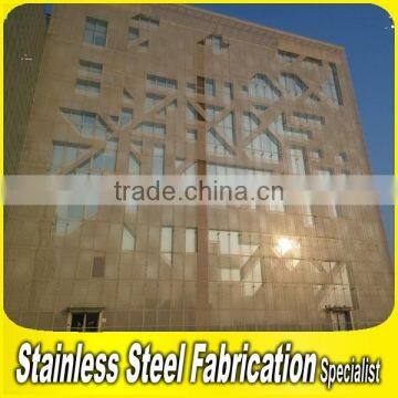 304 Stainless Steel Decorative Exterior Wall Perporated Metal Panels photo-4