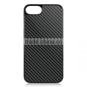 High quality real 3K twill 3D carbon fiber plate cell phone case for iPhone 7