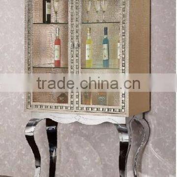 wine storage slatwall hottsale display cabinet