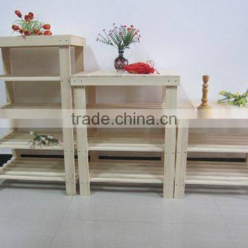 Decoration Hot Sale Wooden Flower Display Shelf photo-5