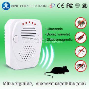 Indoor Ultrasonic Mice Repeller Bionic wave Pest insect Control