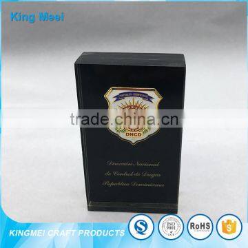 High Quality Acrylic Desk Acrylic Paper Weight Acrylic Coin Box photo-2