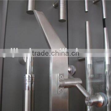 Stainless Steel Project Balustrade With Special Glass Spider photo-4