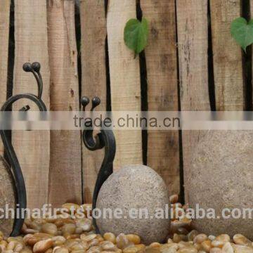 GAB604 Natural Stone And Iron Snail Statue