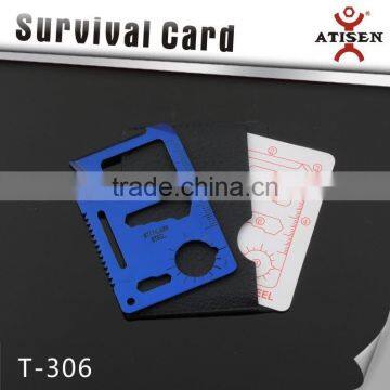 Colorfull Blue Army Card ,Card Type Outdoor Survival Multi Tool photo-3