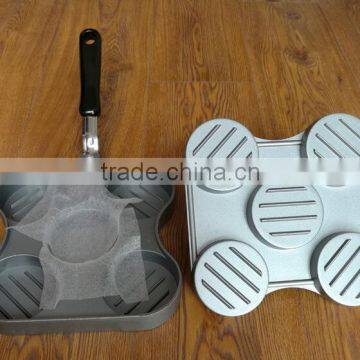 5 Section LFGB Standard Aluminum Hamburger Press photo-5