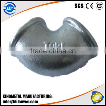 BS DIN ANSI Standard Galvanized Malleable Iron Elbow