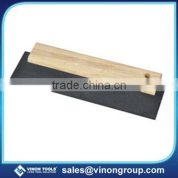 Grout Spreader W/Wooden handle/Rubber blade/Rubber spreader