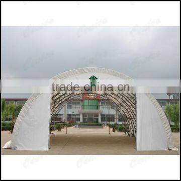 Fabric Helicopter Hangar , Commercial Storage Shelter , Dome Warehouse Tent