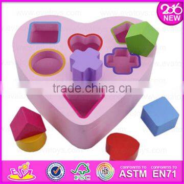 2016 Wholesale Multi-function Toy Wooden Baby Shape Sorter W12D013 photo-2