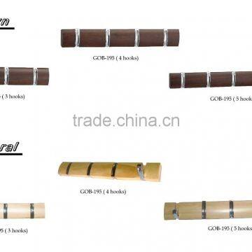 Whoesale Solid Wood Door Wall Mounted Clothes Wall Hooks photo-2