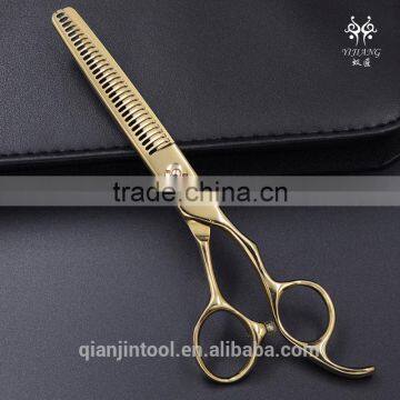 Gold Coated Professional Salon tools Hair scissors for barber and hairdressing