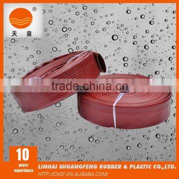 2 Inch PVC Red Lay Flat Water Hose 100M photo-3