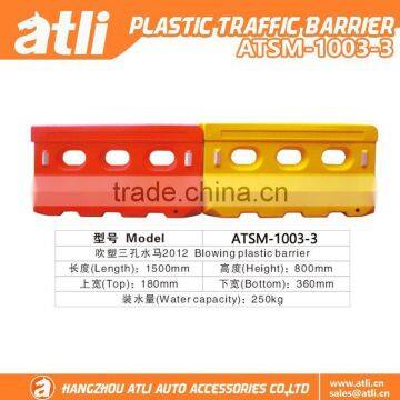 Removable Plastic Water Flood Barrier, Rotate Moulding PlasticTraffic Barriers,traffic Signs photo-3