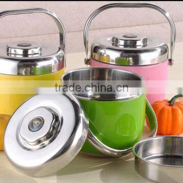 Multifunctional Supplies Blue Sectional Stainless Steel Food Containers For Lunch photo-6