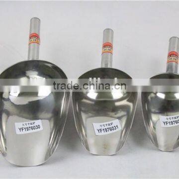18/8 Stainless Steel Bar Serving Ice Bucket Scoop photo-4