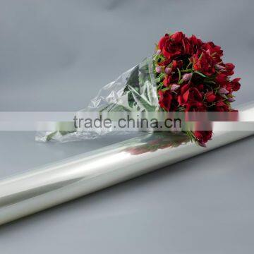 bopp cellophane film flower wrapping gift packing opp film flower packing Yiwu florist Suppliers factory