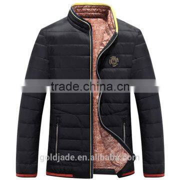 2016 Latest Design Wholesale Mens Casual Winter Bomber Jacket With Zipper photo-4