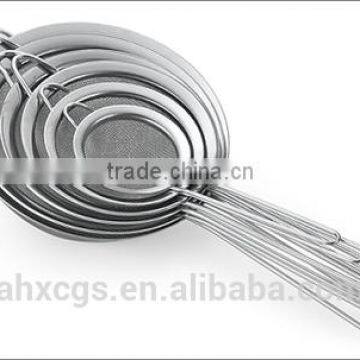 Kitchen Utensil Set Stainless Steel Handle Oilnet Kitchen Strainer photo-2