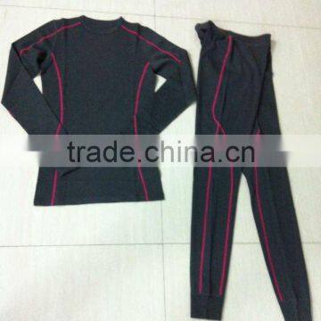 100% ladies merino wool suit