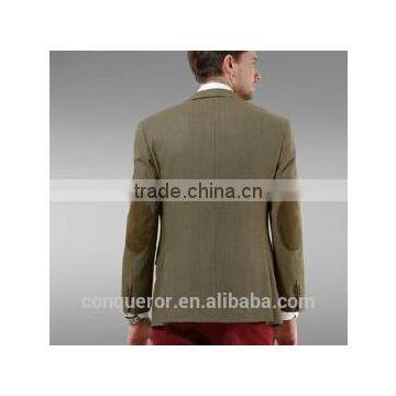 Anti-wrinkle,Men's Yellow Business &Leisure Suit .BSPS0602 photo-2